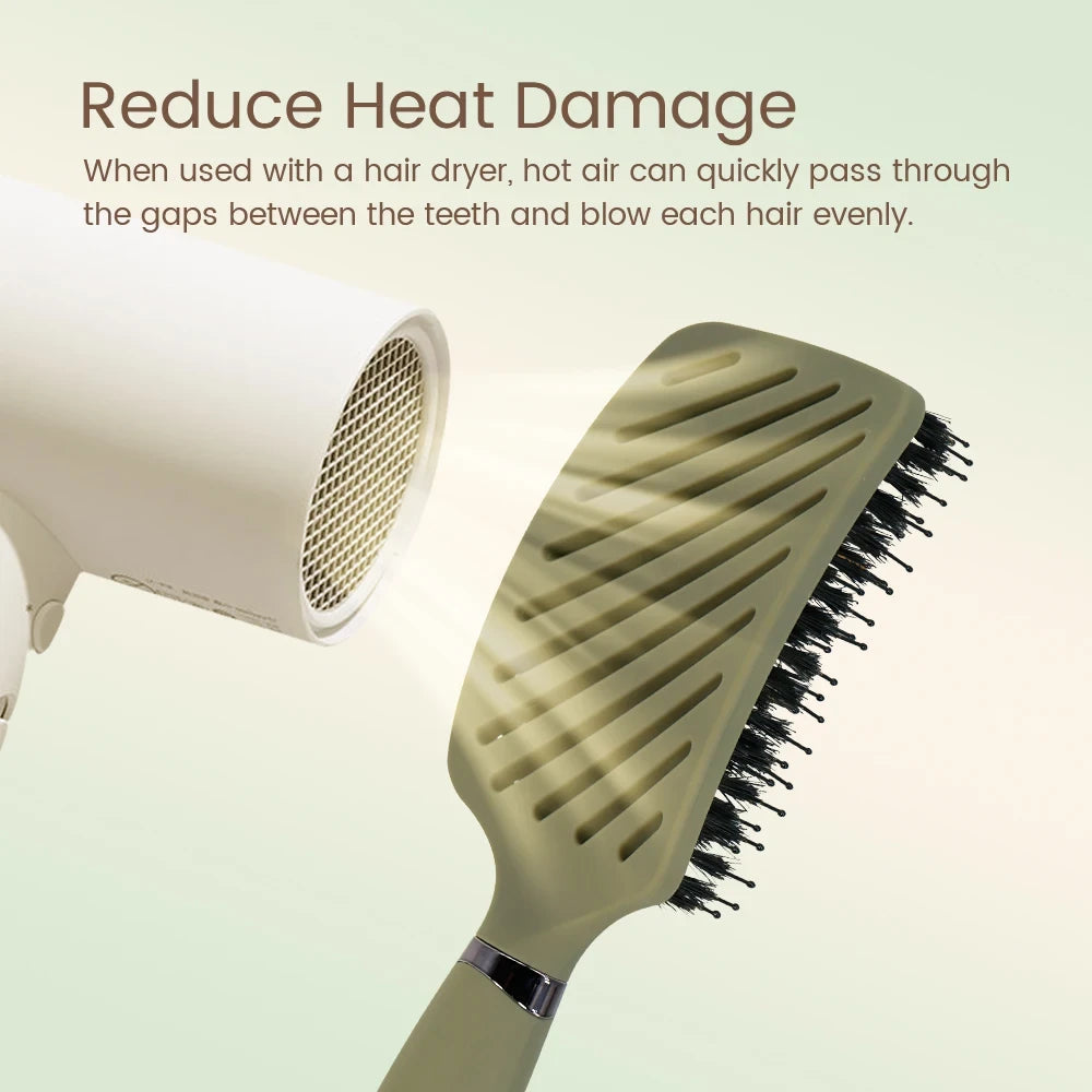 Boar Bristle Detangling Comb