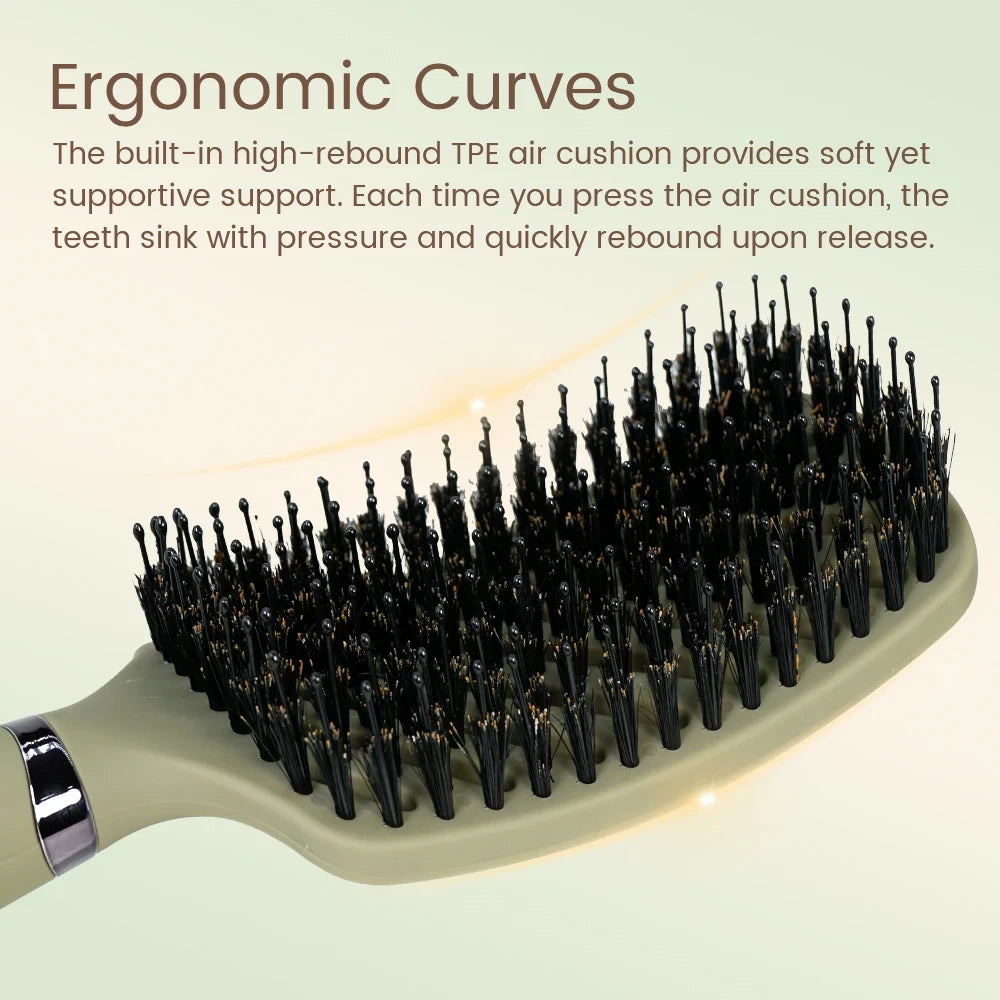 Boar Bristle Detangling Comb