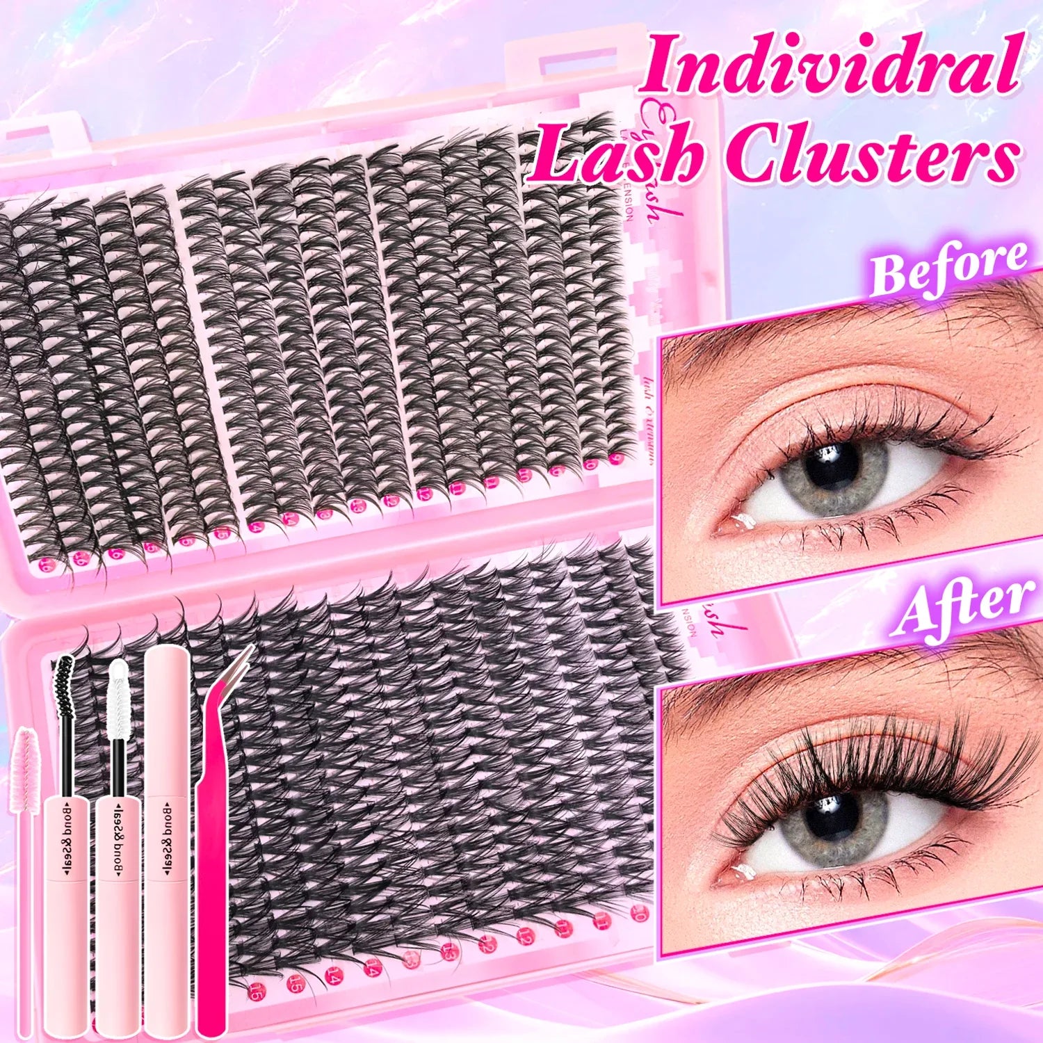 Fluffy Lash Extension Kit