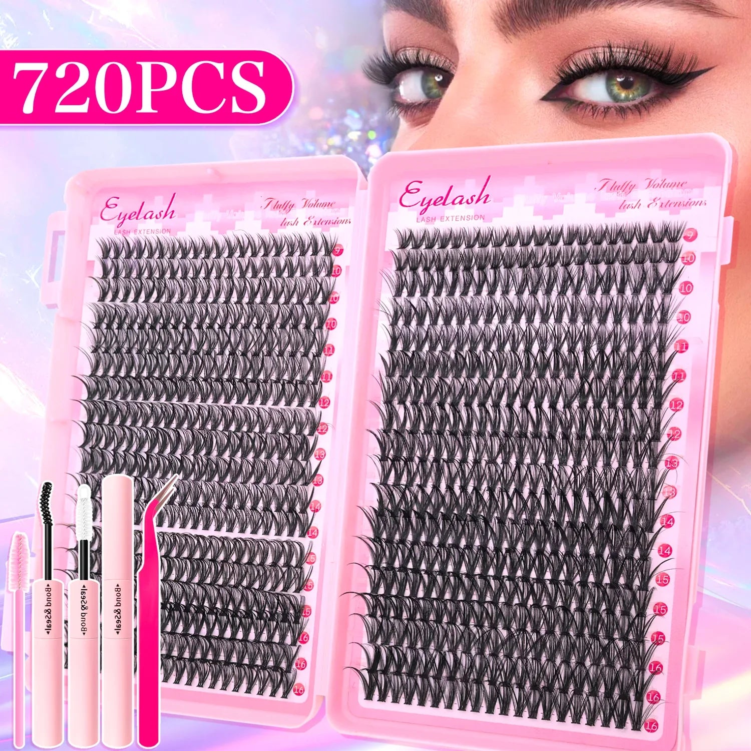 Fluffy Lash Extension Kit