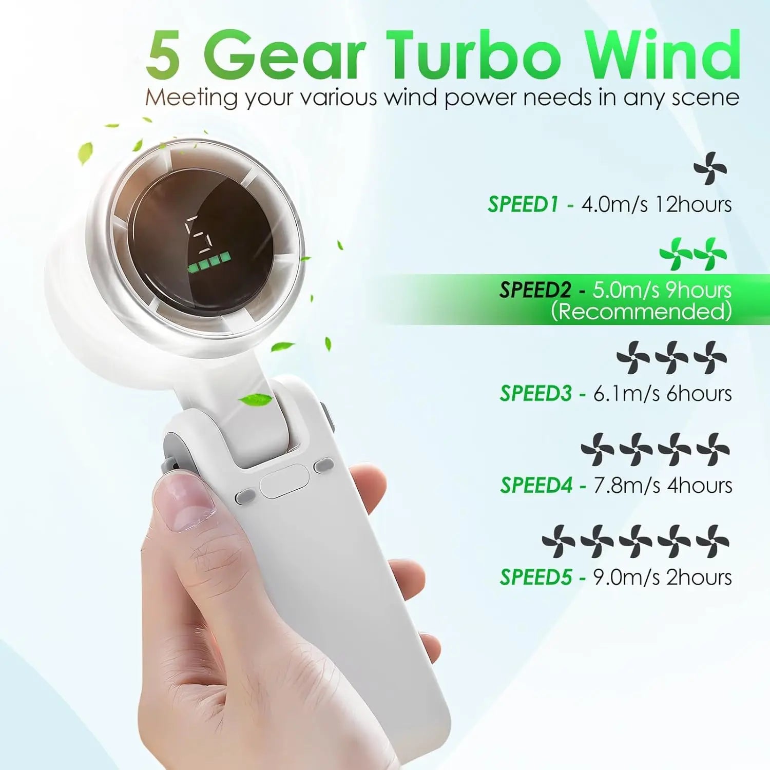Handy Turbo Fan for Women